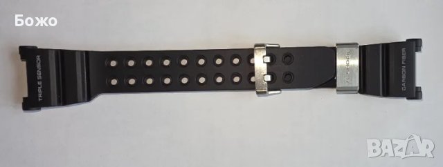 Нова оригинална каишка Casio Black Carbon Fibre Band, снимка 6 - Каишки за часовници - 50153294