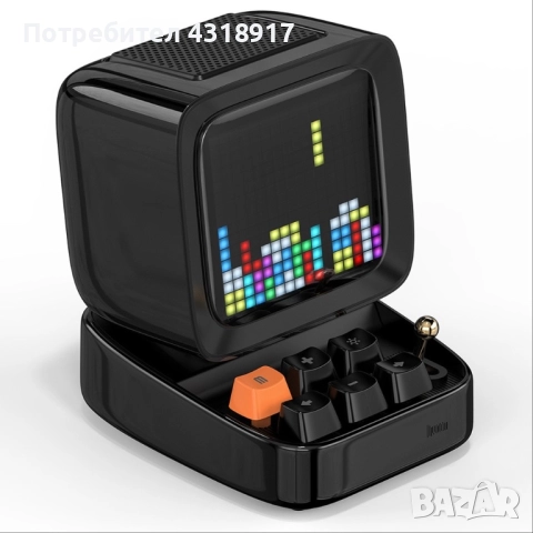 Преносима Bluetooth колонка DIVOOM DITOO, черна , снимка 2 - Тонколони - 51612036