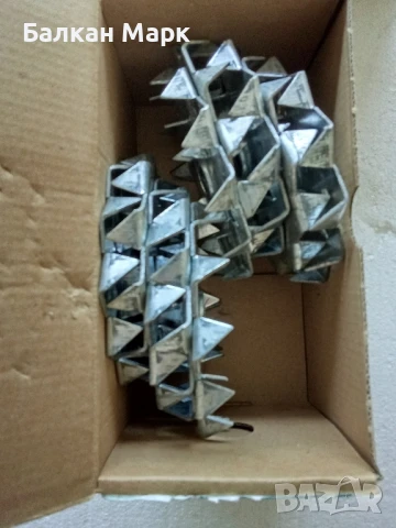 Връзка съединителна (булдог) за дървени греди – 95 мм, 10 броя 🔩, снимка 2 - Железария - 51165594