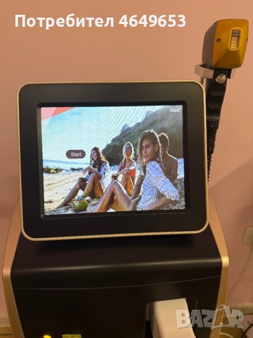 ДИОДЕН лазер за обезкосмяване, снимка 2 - Козметични уреди - 52395065