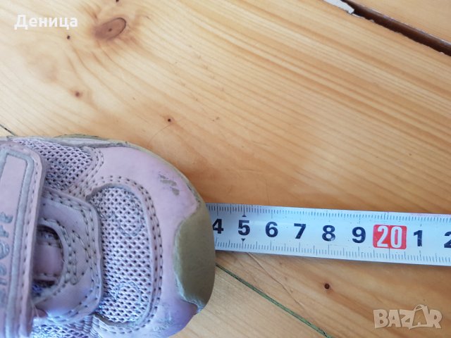 Розови маратонки Geox 21 номер, снимка 7 - Детски маратонки - 28216544