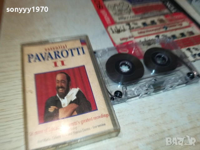 PAVAROTTI TAPE 2609251736, снимка 5 - Аудио касети - 51849428