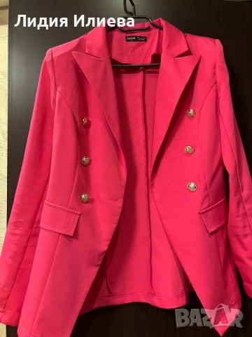 Розово сако