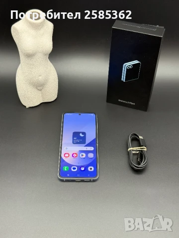 Samsung Galaxy Z Flip 6 256 Gb Icy Blue Dual Sim Гаранция, снимка 1