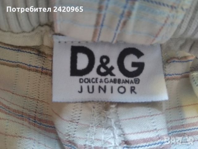 D&G Junior панталон, снимка 5 - Детски панталони и дънки - 26875742
