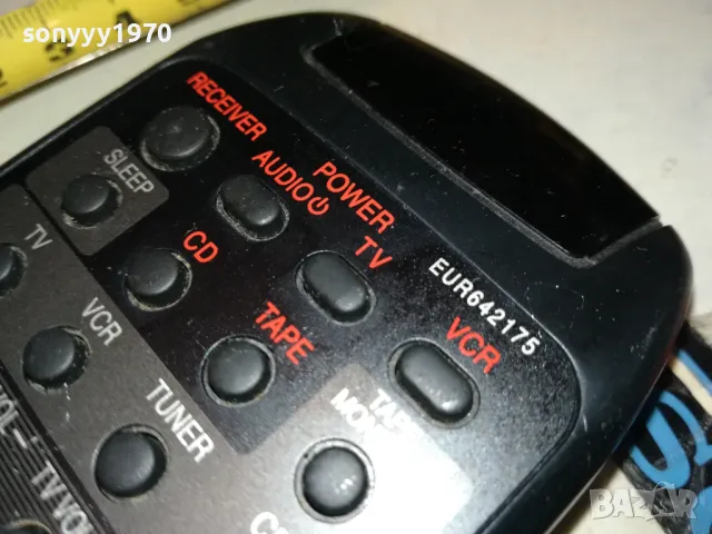 TECHNICS EUR642175 RECEIVER REMOTE-ВНОС SWISS 1205251921, снимка 15 - Ресийвъри, усилватели, смесителни пултове - 50258424
