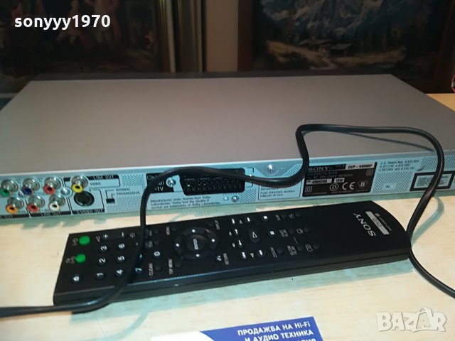 sony dvp-ns590p cd/dvd player+sony remote-внос germany, снимка 18 - Плейъри, домашно кино, прожектори - 28347434