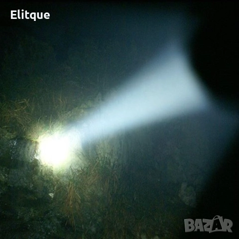 Фенер  CREE T6 с телескопичен фокус, LED лампа, корпус от  алуминиева сплав FL4, снимка 7 - Други - 52854167