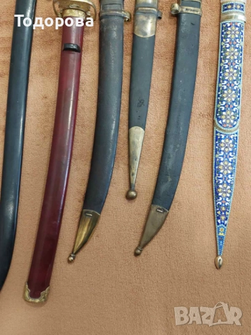 Лот остриета,щик,бебут,кама,кинжал,катана, снимка 4 - Антикварни и старинни предмети - 52332543