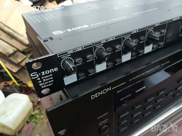 DENON PROFI PREAMP+SAMSON PROFI MIXER 1612231752, снимка 9 - Ресийвъри, усилватели, смесителни пултове - 43439759