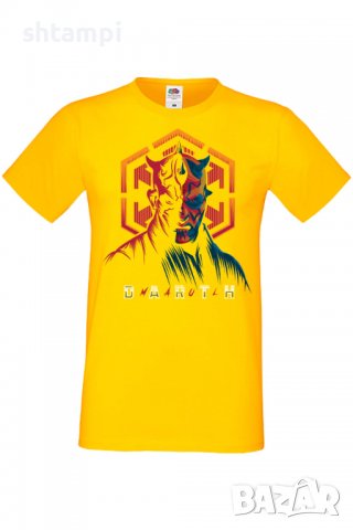 Мъжка тениска Star Wars Maul,Междузвездни войни,Филм,Изненада,Подарък,Повод,, снимка 13 - Тениски - 37718014