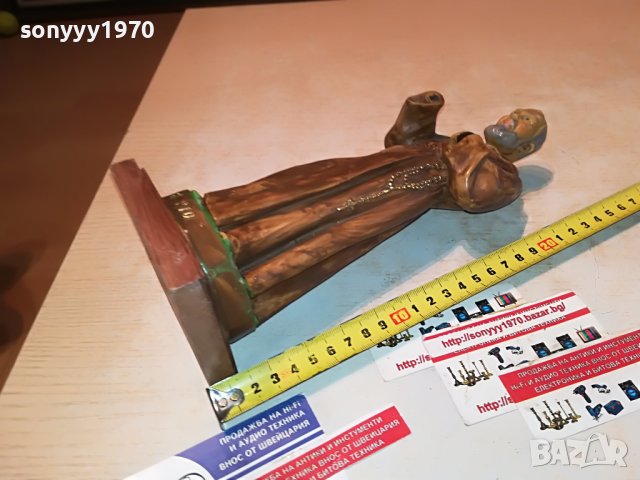 ФИГУРА НА СВЕТЕЦ С ЕДНА РЪКА 1305232011, снимка 9 - Колекции - 40691562