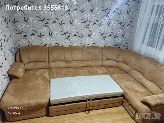 Разтегателен диван, снимка 2 - Дивани и мека мебел - 51481701