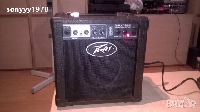 ПОРЪЧАНО-peavey max 126 guitar amplifier-trans tube-внос швеицария, снимка 4 - Китари - 26496552