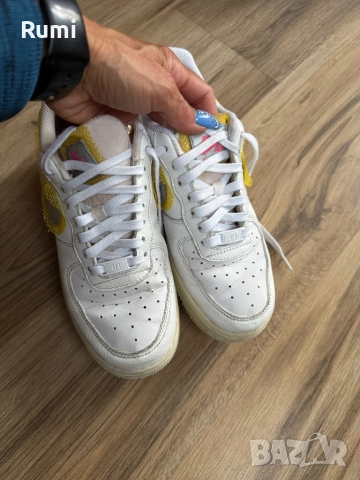 Оригинални кецове Nike Air Force 1 '07! 38,5 н, снимка 3 - Маратонки - 52188249