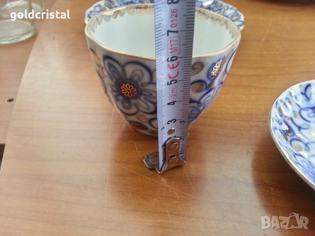 Руски порцелан и десерт, снимка 4 - Антикварни и старинни предмети - 38494963