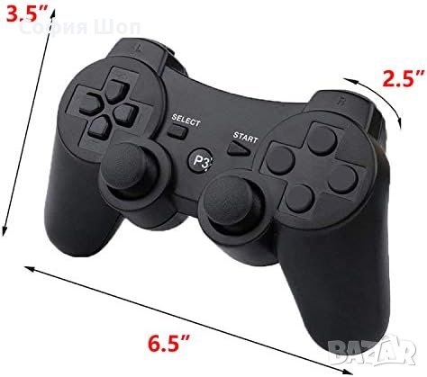 Нов Безж. Контролер за Плейстейшън 3 Dualshock PS3, снимка 5 - PlayStation конзоли - 43093977