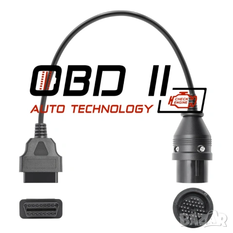 Кабел / Преходник / Адаптер за Mercedes 38 Pin 38 Пин Delphi Autocom, снимка 4 - Аксесоари и консумативи - 53197351