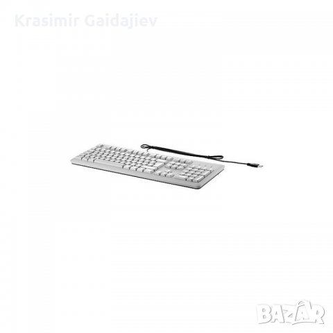 HP сива USB клавиатура KU-1156, снимка 1