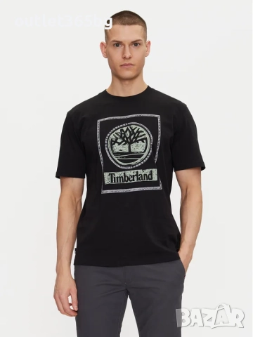 Timberland - Тишърт TB0A6DHD Черен Regular Fit Оригинал Код 761, снимка 2 - Тениски - 51824252