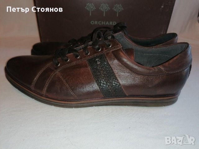  Спортно -елегантни мъжки обувки от естествена кожа ORCHARD №45 