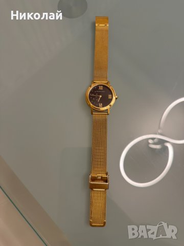 Дамски часовник MAUBOUSSIN REVENDICATION Ronde Noire френски оригинален, класически и много шик, снимка 7 - Дамски - 43912553