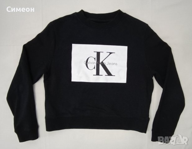 Calvin Klein Sweatshirt оригинално горнище S памук суичър, снимка 1 - Суичъри - 43709980