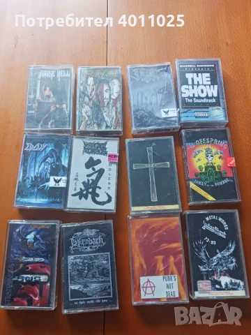 Лот 90 оригинални метал касетки