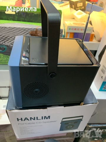 Преносим CD плейър 20W с Bluetooth, FM , USB , AUX ,2000 mAh, снимка 4 - Други - 52154723