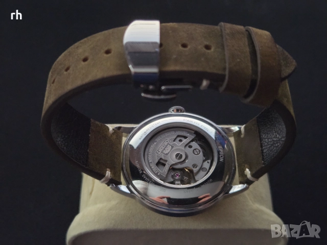  Продавам автоматичен часовник от личната си колекция Orient Bambino RA-AP0003S, снимка 6 - Мъжки - 52863698