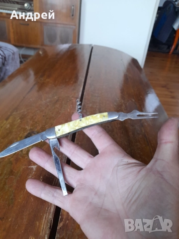 Стар джобен нож,ножче,ножка #133, снимка 6 - Други ценни предмети - 51810848