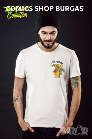 Мъжки Тениски MadColors - Бяла колекция (сублимационен печат)., снимка 13 - Тениски - 32622167