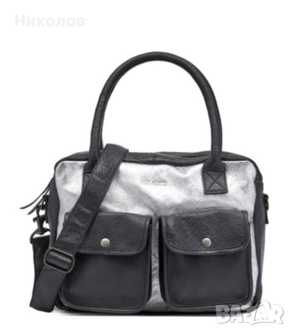 Чанта от естествена кожа PAUL MARIUS