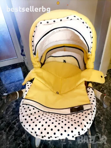 Комбинирана DADA PARADISO детска количка, снимка 6 - Детски колички - 47802032