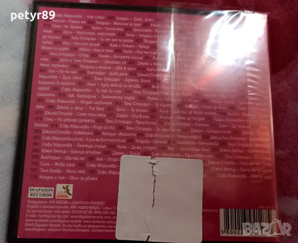 Ретро фолк хитс 1, снимка 2 - CD дискове - 50585063