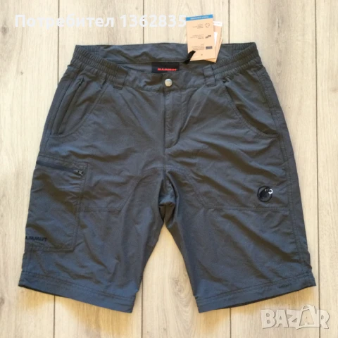 НОВИ сиви къси панталони / бермуди MAMMUT размер 52 / L от Германия, снимка 2 - Къси панталони - 51427170