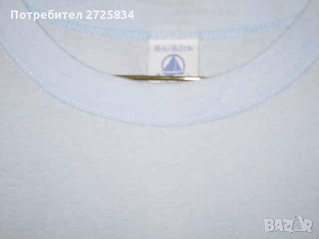 2 бр. Тишърти Petit Bateau, 12-14 години, снимка 4 - Детско бельо и бански  - 34950067