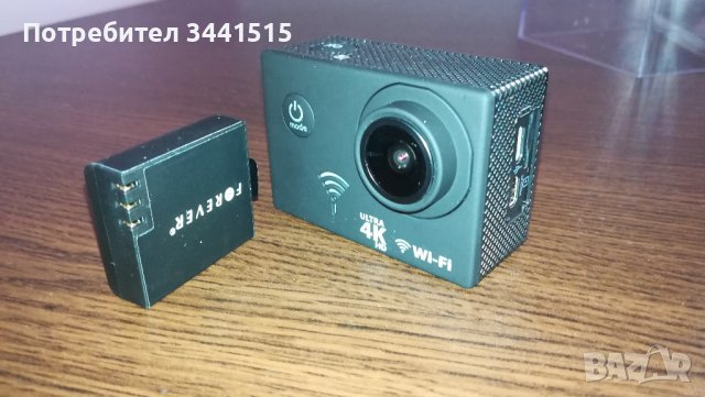 Спортна камера Action camera Forever SC-400 PLUS WiFi 4K Ultra HD SONY078 image sensor , снимка 8 - Спортна екипировка - 37410881