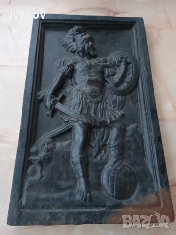 Чугунено пано за декорация, снимка 5 - Антикварни и старинни предмети - 48116502