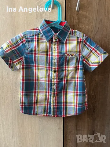 Детска риза с къс ръкав Charles Vogele 