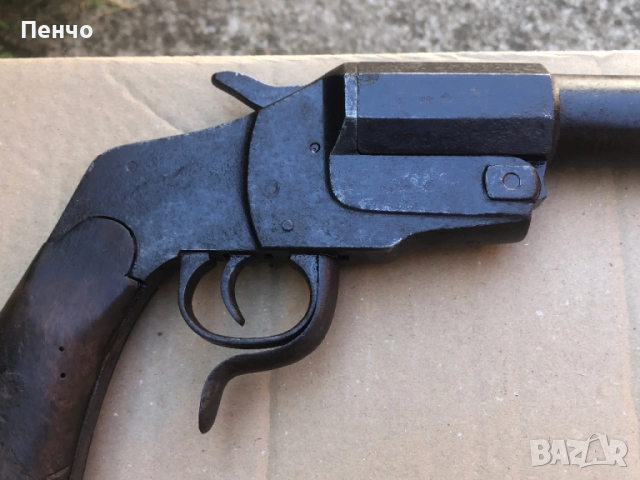 стар сигнален пистолет "HEBEL" - 1894г. - WWI - WWII - GERMANY, снимка 8 - Антикварни и старинни предмети - 51492345