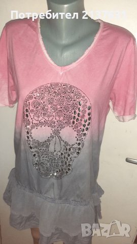 НАМАЛЕНА ! ДАМСКА ТУНИКА - Philipp Plein - Размер XL 