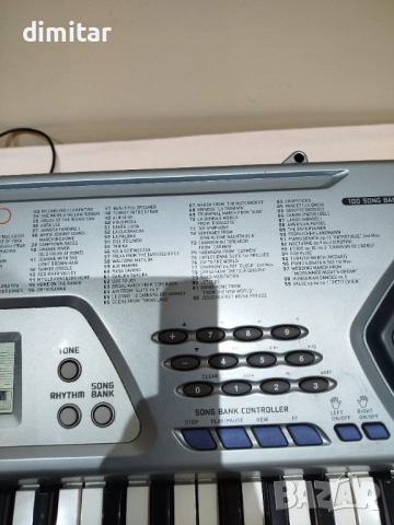 Синтезатор CASIO CTK -491, снимка 8 - Синтезатори - 52558087