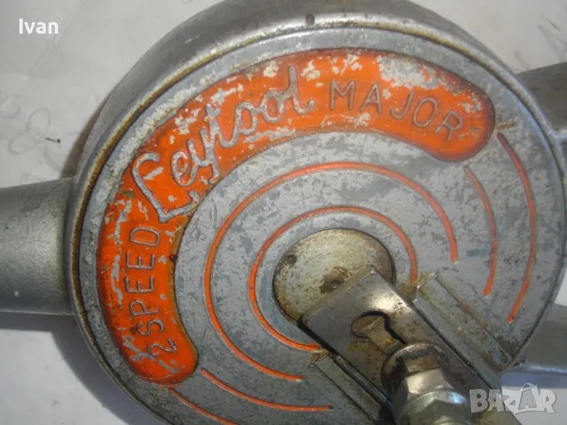 MAJOR-Made in ENGLAND 340мм/ф10мм АЛУМИНИЕВА ПРОФЕСИОНАЛНА РЪЧНА ДРЕЛКА БОРМАШИНА МАТКАП 2 СКОРОСТИ, снимка 4 - Бормашини - 48331167