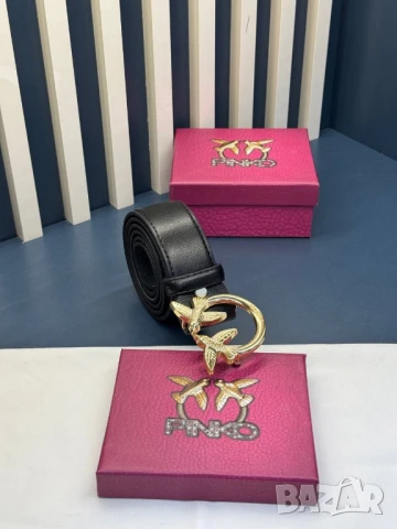 колани от естествена кожа в кутия pinko, снимка 8 - Колани - 50596022