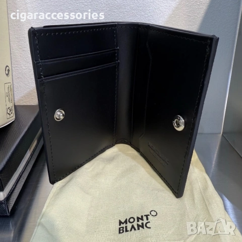 Оригинален Montblanc портфейл – чисто нов, пълен комплект, снимка 6 - Портфейли, портмонета - 53260235