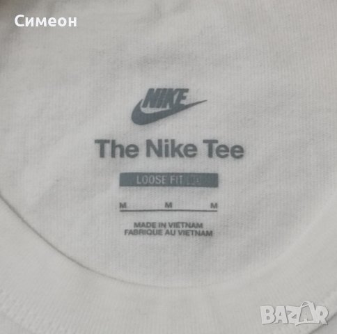 Nike Sportswear Tee оригинална тениска M Найк памук фланелка спорт, снимка 3 - Спортни дрехи, екипи - 43297791