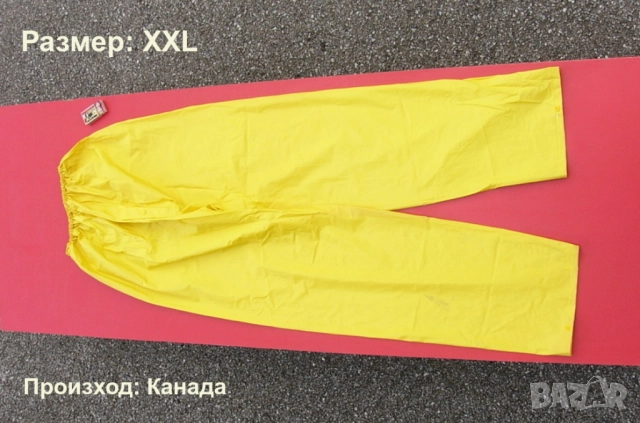 Оригинал WETSKINS Водозащитен ПАНТАЛОН № XXL Мъжки Непромокаем Дъждобран Долнище Клин Мушама БАРТЕР, снимка 2 - Други - 52014981