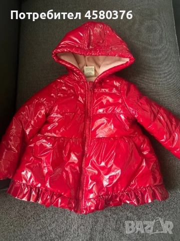 Дрехи за момиче 86/92 см, снимка 5 - Бебешки якета и елеци - 52033371