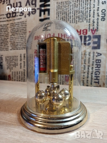 Настолен Часовник"Hermle", снимка 3 - Антикварни и старинни предмети - 51761421